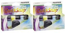 Fujifilm Quicksnap Flash 27 Engangskamera 2 stk med indbygget blitz