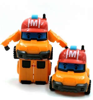 Kid robocar poli transformasjon robot leker, rav roy bil leker actionfigur leker for barn gaver