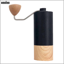 XEOLEO Manual Coffee grinder Portable coffee grinder Aluminum Coffee miller coffee bean milling machine 35g Conical burr grinder