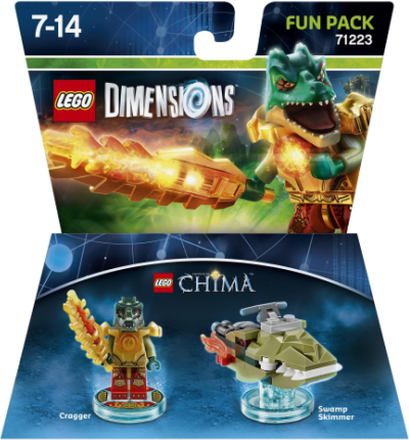 LEGO Dimensions Fun Pack Chima Cragger - (PlayStation 3, Xbox 360, Xbox One & WII U)