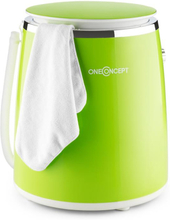 Ecowash-Pico Mini-Tvättmaskin Spinrfunktion 3,5 kg 380W grön