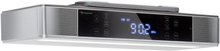 KR-130 Bluetooth köksradio hands free-funktion FM-tuner LED-belysning silver