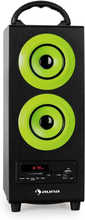Beachboy Bluetooth-högtalare grön USB SD FM