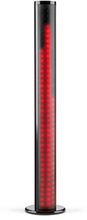 Light Up Tower Speaker Tornhögtalare 2 x 7 W (RMS) Bluetooth LED USB UKW svart