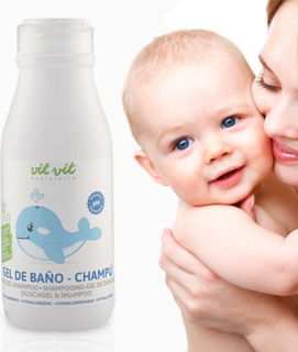 Badegelé og Shampoo til Børn