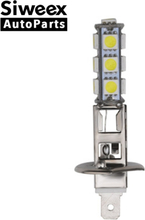 1 Pcs Big Promotion H1 High Power 13 SMD 5050 LED Bulb White Car Auto Headlight Fog Head Lights Lamp DC 12V