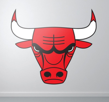 Chicago Bulls Aufkleber Logo