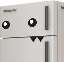 Kühlschrank Monster Aufkleber
