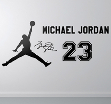 Wandtattoo Michael Jordan Logo