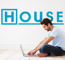 House Serien Logo Sticker