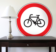 Fahrrad Verbot Schild Aufkleber
