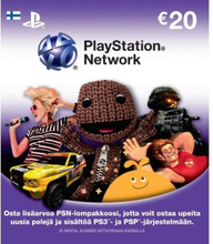 Playstation Network Card (PSN Kortti) 20 Euro (PS3/PS4/Vita) /PlayStation 3