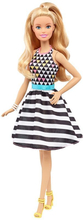 Barbie - Fashionista Doll (DVX68) - Black and white stripes