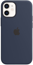 Apple Silikonskal med Magsafe till iPhone 12 Mini Blå