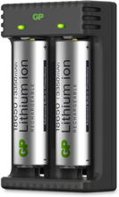 GP Batterier GP-Battery Li-ion 2 Slot Charger ladere Sort OneSize