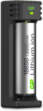 GP Batterier GP-Battery Li-ion 1 Slot Charger Laddare Sort OneSize