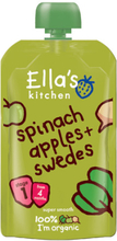 Ellas Kitchen Babymos Spinat/Æble/Kålroer Ø 4 Mdr (120 gr)