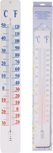 Esschert Design termometer TH9 på vægplade, 90 cm