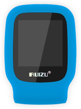 RUIZU X09 4GB Clip Mini -Sport-MP3-Player mit Bildschirm kann 30 Stunden Wiedergabe Unterstützung FM E-Buch Takt Data