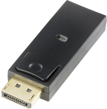 DisplayPort til HDMI-adapter, 20-pin output ? 19-pin input