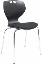 FTI - Oporto Mata stol med polster og krom stel