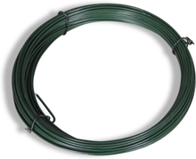 vidaXL hegnsbindetråd 25 m 1,4/2 mm stål grøn