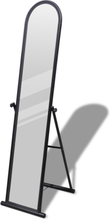 vidaXL Fristående spegel 152 cm svart