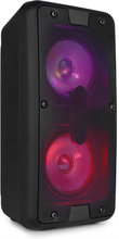 SBS65 Partyhögtalare bluetooth USB/SD/AUX LED fjärrkontroll svart