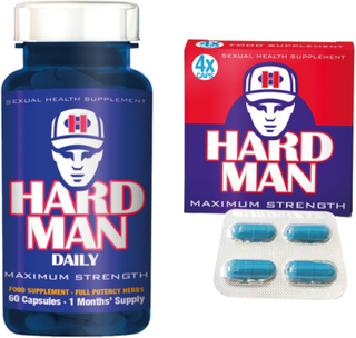 Erektionshjälp Paket 7 - Hard Man + Hard Man Daily - spara 18%