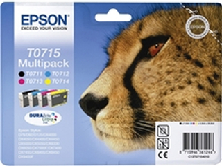 Epson T0715 (B/C/M/Y) - C13T07154012