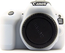 Canon EOS 200D kameraskydd silikonmaterial stötdämpande - Vit