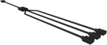 Cooler Master 1-to-3 RGB Splitter Cable - Kabel for ventilator - sort - 58 cm