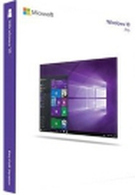 Windows 10 Pro - Licens - 1 licens - OEM - DVD - 64-bit - Dansk