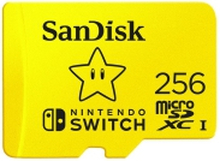 SanDisk Nintendo Switch - Flashhukommelseskort - 256 GB - Video Class V30 / UHS-I U3 - microSDXC UHS-I - for Nintendo Switch