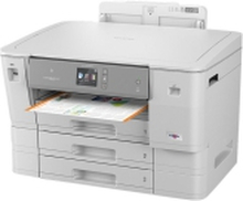 Brother HL-J6100DW - Printer - farve - Duplex - blækprinter - A3/Ledger - 1200 x 4800 dpi - op til 22 spm (mono) / op til 20 spm (farve) - kapacitet: