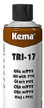 Oliespray m/PTFE 500 ml TRI-17 - Eksklusiv afgift. UN 1950 Arosoler, Brandfarlige 2.1.