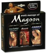 Magoon Massageolie sæt - 3 x 100 ml