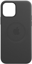 Apple Läderskal med Magsafe till iPhone 12 Pro Max Svart