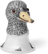 Duck Oxidised Sterling Silver Bottle Opener - Silver