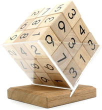 Sudoku kube i tre IQ-nøtt