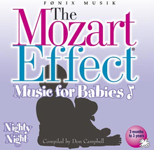 Mozart for Babies Nighty Nighty - Mozart effekten - Fønix Musik