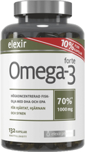 Omega-3 forte 1000 mg, 132 kapslar