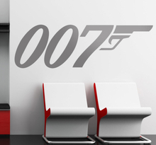 James Bond Logo Aufkleber