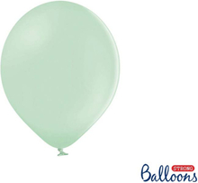 Ballonger Pistagegrön, 27cm, 50 st - PartyDeco