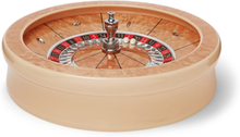 Maple Veneer Roulette Wheel - Brown