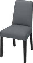 IKEA BERGMUND Stuhl schwarz/Nykvarn grau Nykvarn grau