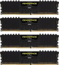 Corsair Vengeance LPX 64GB (4-KIT) DDR4 2666MHz CL16 Black