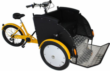 Elektrisk sykkel - Rickshaw sykkeltaxi