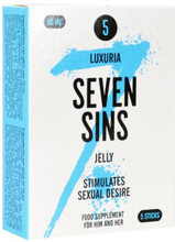 Seven Sins - Jelly - Aphrodisiac for Couples - 5 sachets