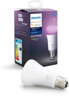 Philips Hue White & Color 9W Bluetooth E27 Pære - Philips Hue
